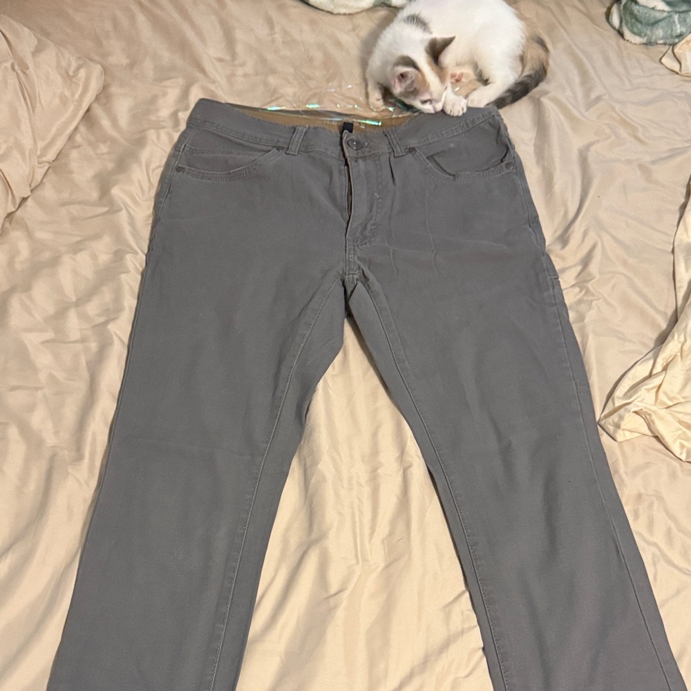 G.H. Bass & Co. Gray Casual Trousers